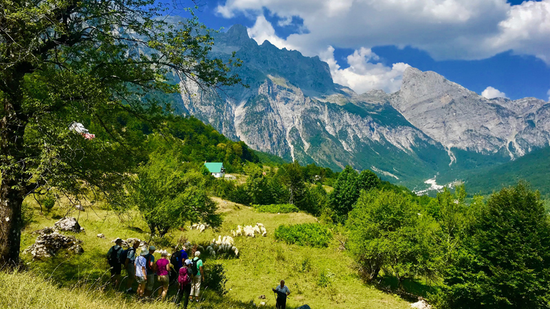 Vandra i Albanien